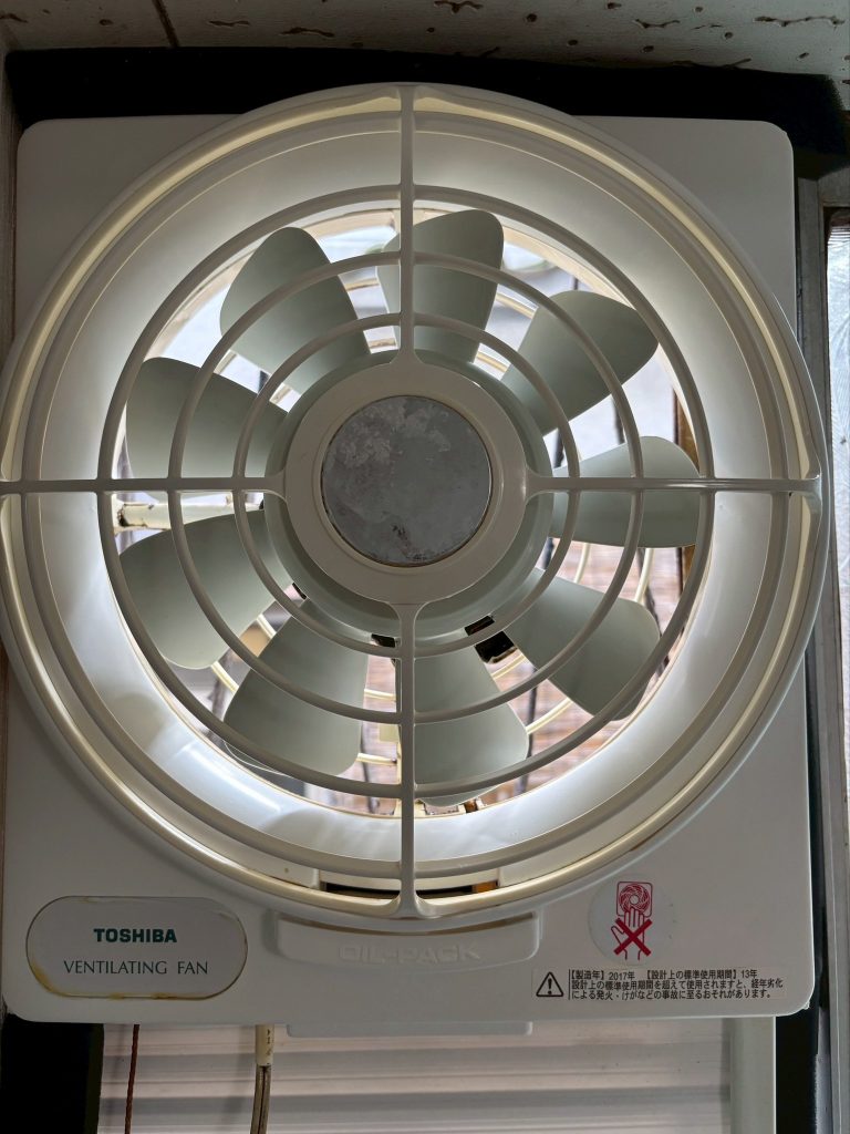 換気扇　クリーニング　高石市
